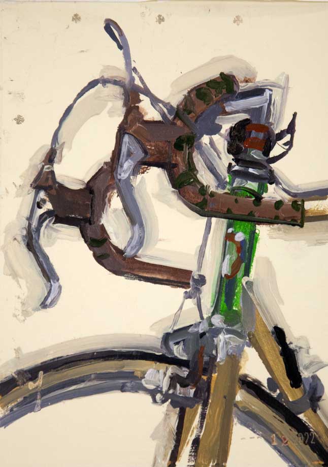 Bernard S Atala Sketches Bicycle Paintings Prints And Custom Bike