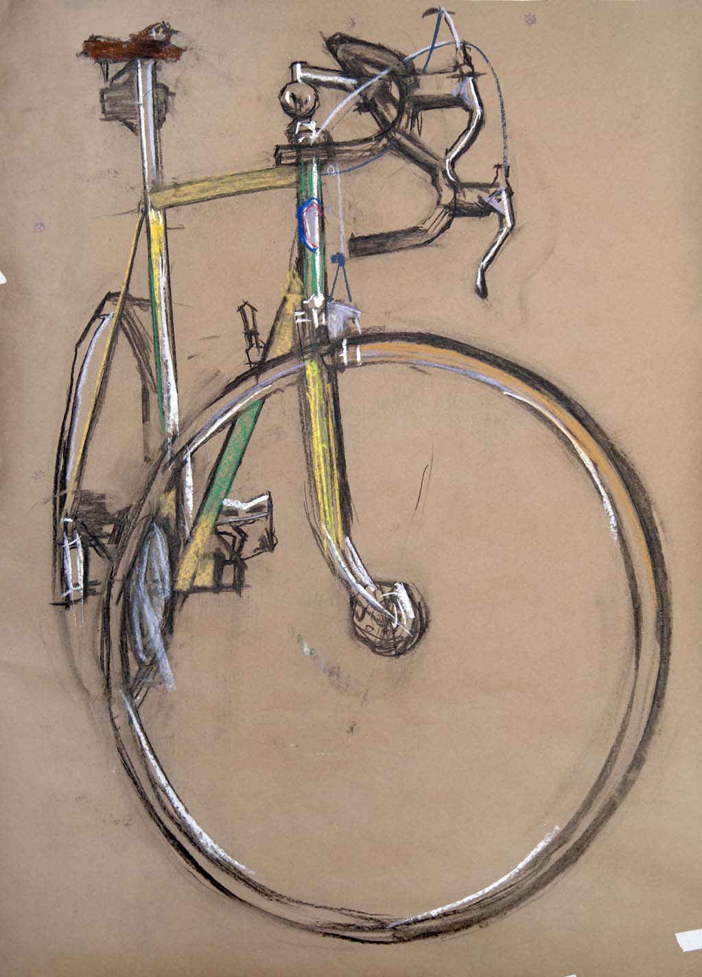 Bernard S Atala Sketches Bicycle Paintings Prints And Custom Bike